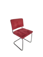 Vergaderstoel Zuiver Ridge Rib, rood