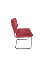 Vergaderstoel Zuiver Ridge Rib, rood - Afbeelding 5