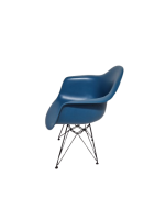 Vergaderstoel Vitra Eames DAR, blauw - Afbeelding 3