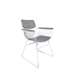 Vergaderstoel HK Living Wire Chair, grijs