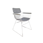 Vergaderstoel HK Living Wire Chair, grijs