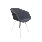 Vergaderstoel HelloChair HC17 Manoa, grijs