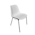 Kantinestoel Basic, wit