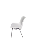 Kantinestoel Basic, wit - Afbeelding 2