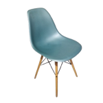 Kantinestoel DSW, blauwgroen metallic