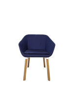 Vergaderstoel Modus Dune, blauw - Afbeelding 2