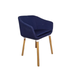 Vergaderstoel Modus Dune, blauw