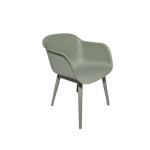 Vergaderstoel Muuto Fiber wood, groen