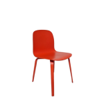 Kantinestoel Muuto Visu Chair, oranje
