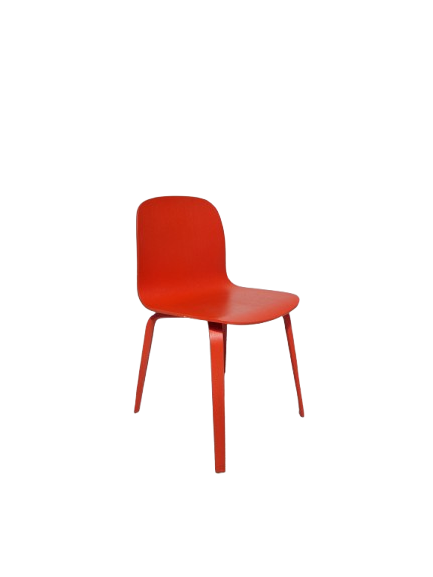 Muuto_Visa_Chair_Oranje (3) Kantinestoel Muuto Visu Chair, oranje - Afbeelding 1
