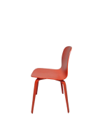 Kantinestoel Muuto Visu Chair, oranje - Afbeelding 4