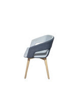 Designstoel Narbutas Twist&Sit, lichtgrijs - Afbeelding 5