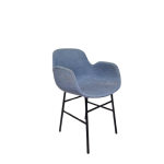 Kantinestoel Normann Copenhagen Form, lichtblauw
