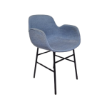 Vergaderstoel Normann Copenhagen Form, lichtblauw