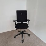Bureaustoel Viasit Linea, zwart - Afbeelding 2