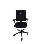 Bureaustoel Viasit Linea, zwart - Afbeelding 2