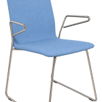 Vergaderstoel Arco Replay, licht blauw
