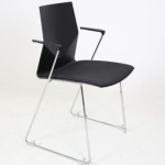Kantinestoel, Four Design zwart
