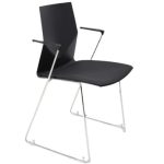 Kantinestoel, Four Design zwart