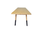 Kantinetafel, 220 x 90 cm, hout - Afbeelding 4