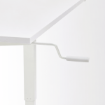 Zit-sta bureau snelslinger Ehla, 120cm wit - Afbeelding 4