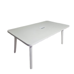 Vergadertafel, Dutchglobe A-line 180, Wit