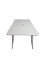 Vergadertafel, Dutchglobe A-line 180, Wit - Afbeelding 3