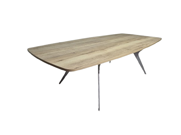 20260504_113444-removebg-preview Vergadertafel, NOVA 260, Zwart - Afbeelding 1