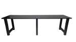 Vergadertafel, NORD 360cm Zwart - Afbeelding 3