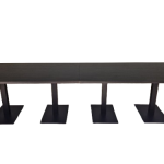 Vergadertafel, MONO 360cm Zwart