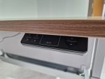 Duo zit-sta bureau elektrisch, Steelcase Migration, Zilvergrijs 180cm Noten - Afbeelding 5