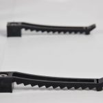 Kabelklem zwart (enkel) reconditioned