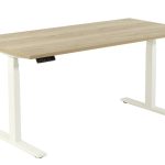 Zit-sta bureau Ronda elektrisch - wit