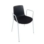 Vergaderstoel Coalesse Enea Lottus, zwart