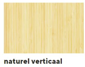 Tafelblad met gelamineerde bamboe, standaard
