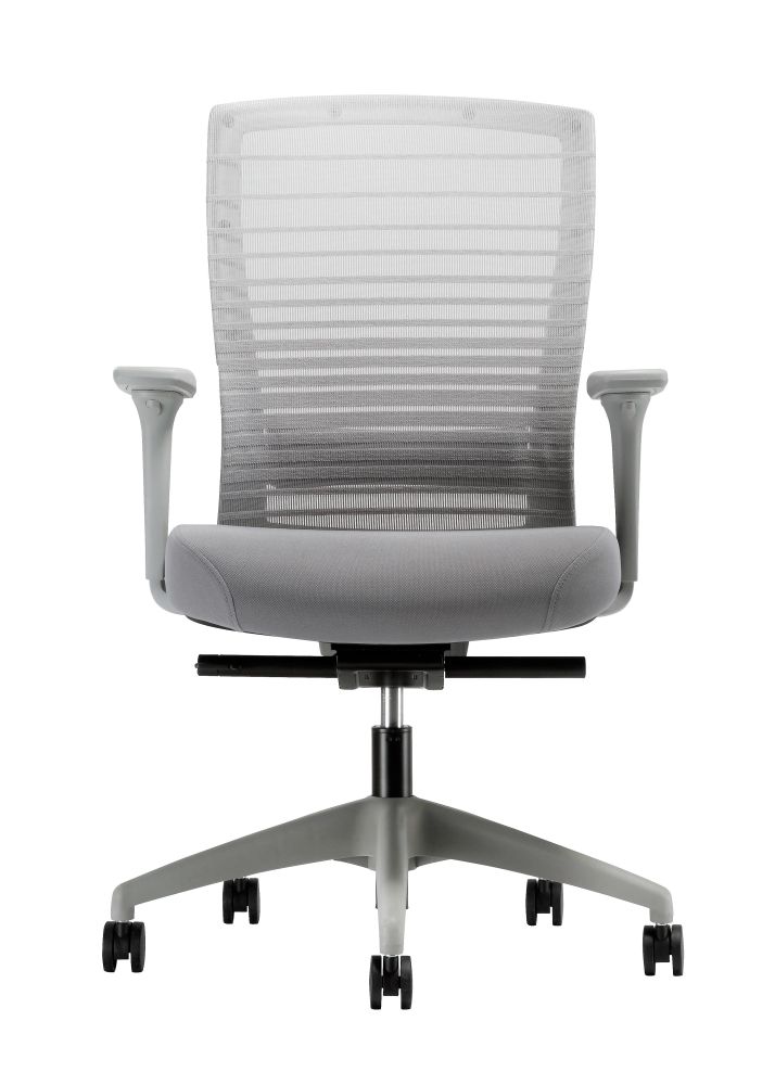 Bureaustoel Komfort ergonomisch grijs