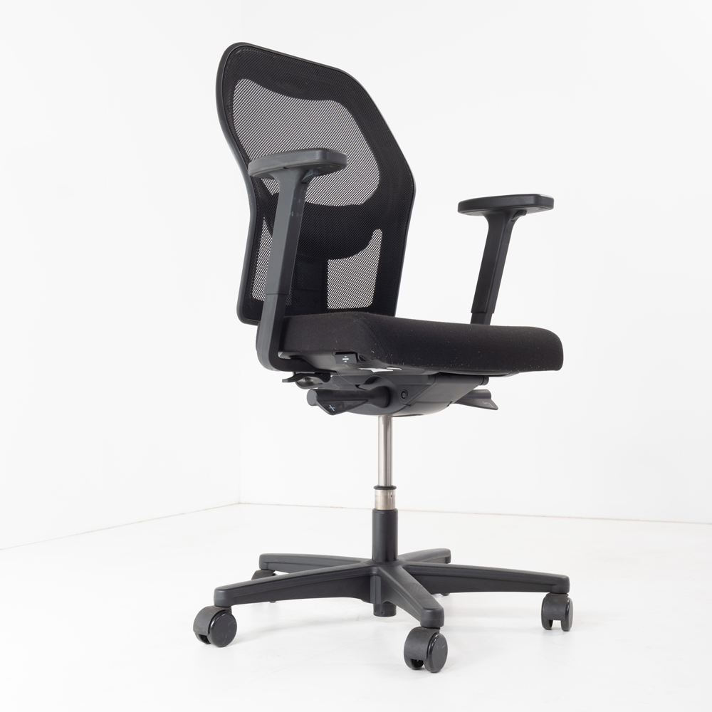 Bureaustoel Ahrend 160 zwart netweave