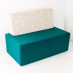 Zachte design banksetje 105cm