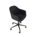 Vergaderstoel, Vitra Softshell, Zwart